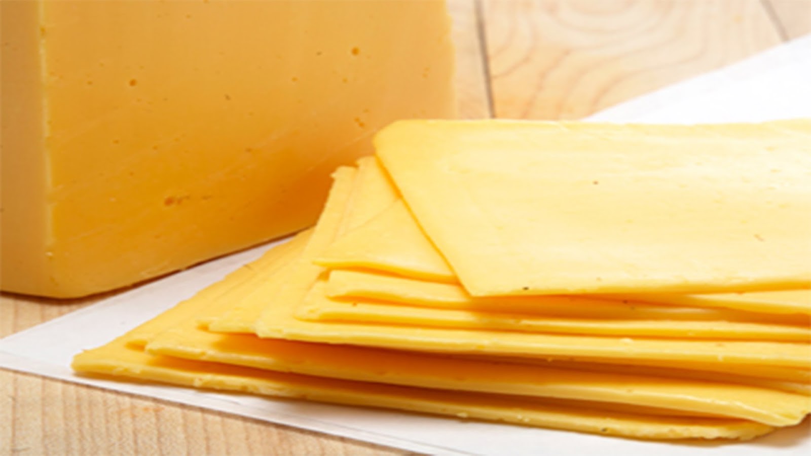 Cheddar slices Cheddar slices